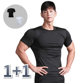 [1+1] SupplyPo 남자 기능성 반팔 언더레이어