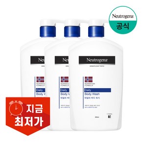 뉴트로지나 데일리 바디 워시, 950ml, 3개