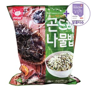 코스트코 트레이더스 더맛있는 곤드레나물밥 1560G (312GX5개입) [아이스박스] + 더메이런알콜티슈, 1.56kg, 1개