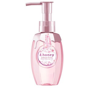 앤허니 모이스트 실키 헤어오일 사쿠라 & Honey Pixie Moist Silky Sakua Hai Oil 3.4 fl oz, 100ml, 1개