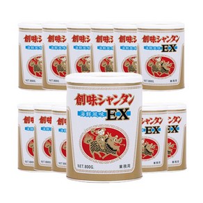 소미 샨탄 EX 800g*12캔 - 만능복합양념 산탄 중화요리 조미료 볶음밥 중식소스 샨탄이엑스, 800g, 12개