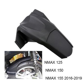 Yamaha NMAX 125 NMAX 150 NMAX 155 2016-2019 N-MAX 리어 머드 가드 타이어 허거 스플래시 가드 용 오토바이 리어 펜더