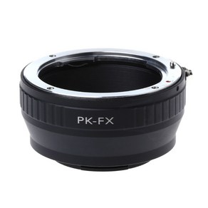 pentax pk 렌즈를위한 Pk-Fx 마운트 어댑터 링 Fujifilm x fuji x-po1 카메라 new, 검은색, 1개