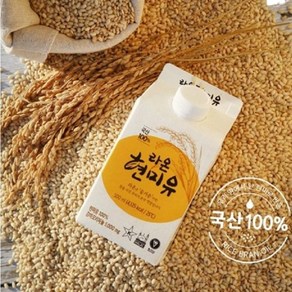 라온 현미유, 1개, 500ml