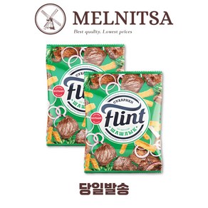 플린트 샤슬릭향 크러스크 과자 100g*2개 Flint Shaslick Cusk Snack 100g*2ea, 2개, 100mg