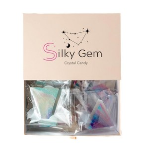 실키젬 Silky Gem 크리스탈 캔디 오로라 리치 1팩, 1개