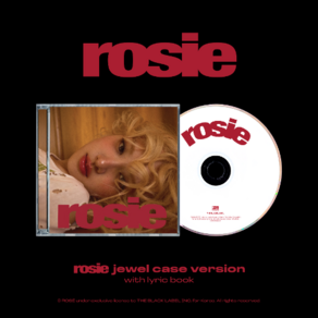 [CD] 로제(ROSÉ) - ROSÉ first studio album ‘rosie’ (JEWEL)