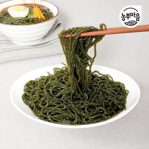 삶지 않고 바로먹는 미역 해초국수 (비빔 메밀소스 동봉), 180g, 10봉