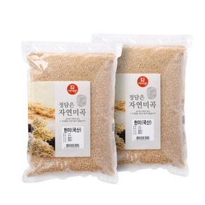 두보식품 현미 4kg 2봉, 2개