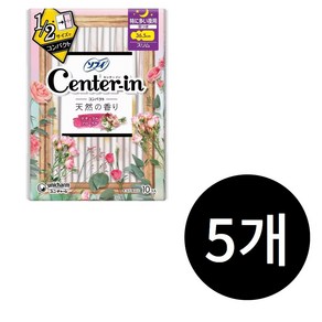 소피 cente-in 센터인 컴팩트 1/2 내추럴 플로럴향 특히 많은 밤용 36.5cm, 5개