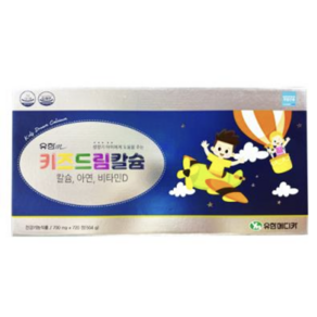 유한m 키즈드림칼슘 700mg 720정, 1개