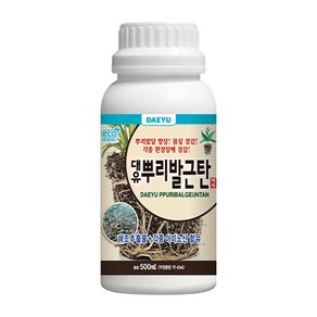 대유 뿌리발근탄 500ml 뿌리발근제 뿌리발달 환경 스트레스 경감, 1개