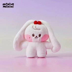 아이브 미니니 스위치 미니브 인형 굿즈 선물, 장원영 토끼 (모피), 17cm