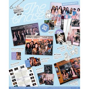 하츠투하츠 싱글 1집 앨범 [The Chase] 포토북 Heats2Heats 더 체이스 Photo Book Ve. (미개봉), A Ve(블랙)