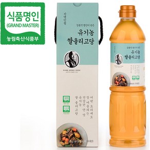 강명인청 유기농 쌀올리고당 1.2kg/명인 강봉석/명절선물세트, 1개, 1.2kg