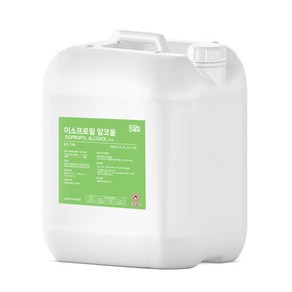 이소프로필알코올 IPA 70% 방역 소독 세척 알콜 500ml, 1개, 18L