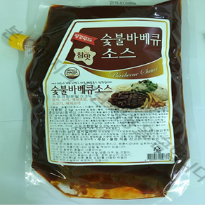 평강 숯불바베큐소스, 1개, 2kg