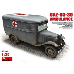 Miniart 1:35 GAZ-03-30 Ambulance 프라모델 35160