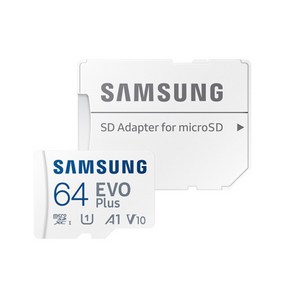 삼성전자 EVO 플러스 마이크로SD MB-MC64HA/KR, 64GB, 1개