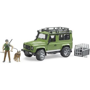 [브루더 Bruder 장난감] bruder 블루더 Land Rover Def. 웨건 포레스터(강아지 포함) BR02587