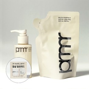 프리메라 마일드 앤 퍼펙트 페이셜 필링 리뉴얼기획 100ml+100ml+패드2매) 총200ml, 2개, 100g