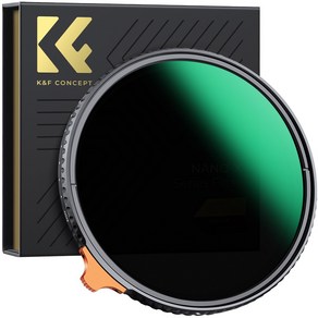 K&F CONCEPT Nano-X 슬림 가변 ND필터 ND2-400, 49MM