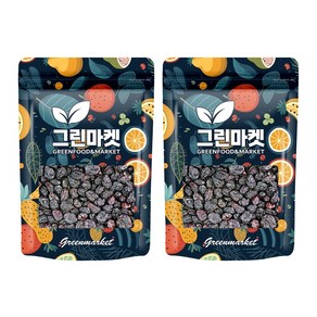 그린마켓 건포도 500g+500g 2개 (1kg)