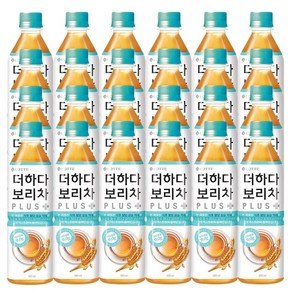 롯데칠성 더하다 보리차 플러스 500mlx24펫, 500ml