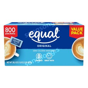 EQUAL 0칼로리 감미료 제로 칼로리 설탕 대체품 800개, 800g, 1개