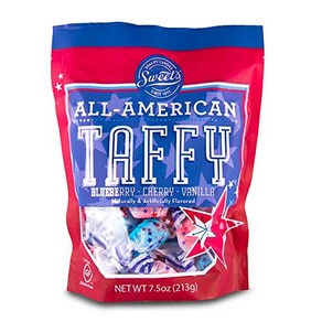 Saltwate Taffy Goumet All-Ameican Taffy 7.5 Ounces 솔트wate 태피 Goumet All-Ameican 태피 7.5온스, 212g, 1개