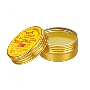 WSR FLUX 130 GOLD 친환경 솔더링 페이스트 플럭스 Rohs 적용 PASTE 인두팁이물질제거및 땜의활성화제품, 본상품선택, 1개