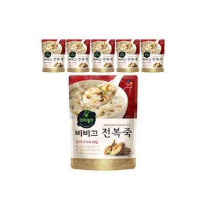 CJ제일제당 비비고 전복죽 450g x6개