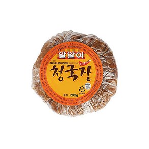 알알이 청국장(국산)200g알알이, 없음, 청국장(국산)200g/알알이, 1개, 200g