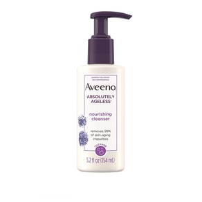 Aveeno 아비노 Absolutely Ageless Nouishing Daily Facial Cleanse 5.2 oz (154 ml), 1개, 154ml