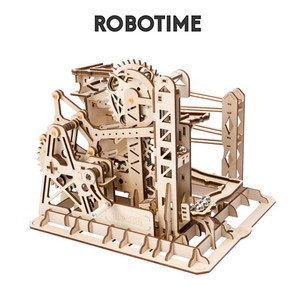 로보타임 쇠구슬 이동장치 리프트 코스터 영문판 DIY 키트