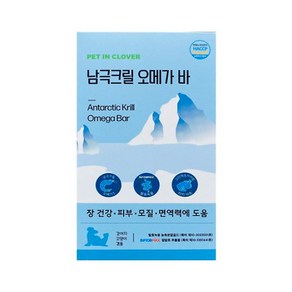 펫인클로버 남극크릴 오메가바 180g (30g 6개입), 6회분, 피부/피모, 1개