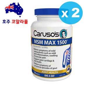 호주코알라몰 카루소 엠에스엠 맥스 Causo's MSM 1500mg, 2개, 120정