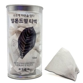 수질 ph 조절 블랙워터 알몬드잎 티백 10개입, 1개