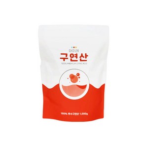 크리오 생활물가 구연산 다목적 세정제, 1kg, 1세트