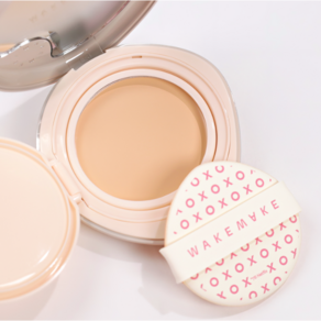 [본사정품] 웨이크메이크 Wakemake 워터 글로우 코팅밤 3COLOR (본품+리필 기획) WATER GLOW COATING BALM 3COLOR (MAIN+REFILL SET), 1개, [리필+퍼프 기획]02바닐라 아이보리