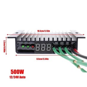 풍력 터빈 발전기 컨트롤러 IP67 방수 12V 24V 자동 500W 800W 시스템, 01 500W