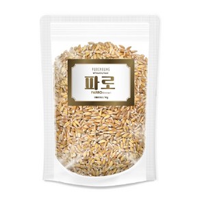 퓨어영 파로 엠머밀 고대곡물 1kg 이탈리아 파로쌀, 1개