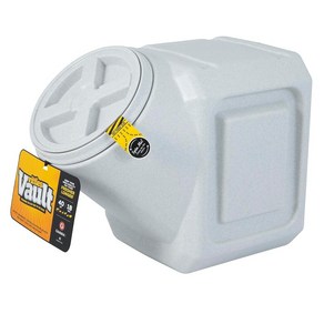 Gamma2 Vittles Vault 쌓을 수 있는 개 사료 보관 용기 밀폐 뚜껑 포함 - 최대 18.1kg(40파운드)의 건조 반려동물 사료 - 고양이 및 강아지 사료용 - B, 컨테이너, 40 Pounds