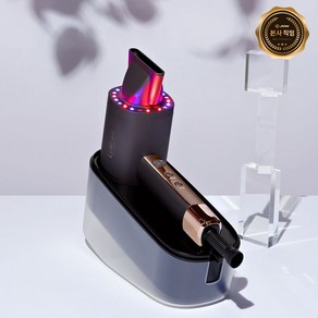 [JMW 본사] LED 헤어케어 프리미엄 드라이기 루미에어 STL70 / 21개LED 3종노즐 4단풍속, STL7001A 차콜그레이