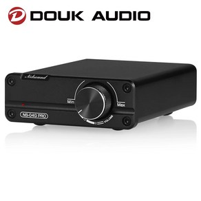 Douk Audio NS04G PRO 클래스 D 디지털 앰프 하이파이 스테레오 20 채널, 4)Without Adapte