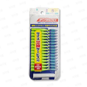 잭스 덴탈프로 치간칫솔 I자형 치아건강 이물질제거, 1개