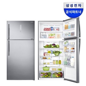 삼성 일반 냉장고 대용량 600 리터, 리파인드 이녹스 실버, 615L