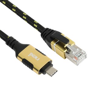 USB C타입 to RJ45 기가비트 랜선 2m NX1391 NX-UC-RJ45-020M, 1개