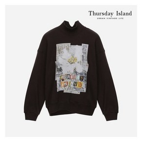 써스데이아일랜드 [Thusday Island] 하이넥 스웨트셔츠(T228MST231W) 571131