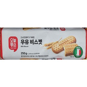 오늘 좋은 고소한 풍미가 가득한 우유 비스켓 250g (원산지 : 이탈리아산 OEM), 1개